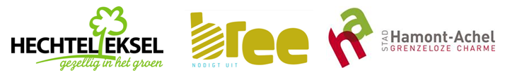 Logo's Hechtel-Eksel, Bree en Hamont-Achel
